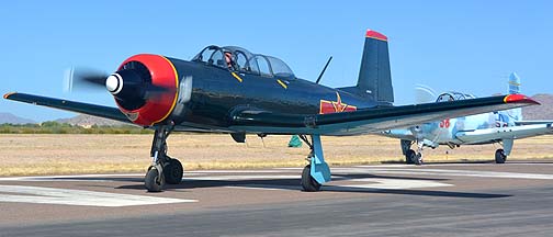 Nanchang CJ-6A N464TW, Copperstate Fly-in, October 26, 2013
